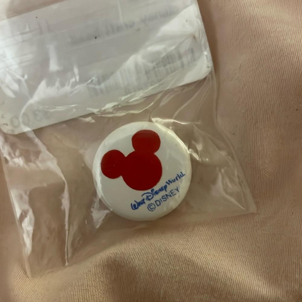 Red Mickey Mouse bead!